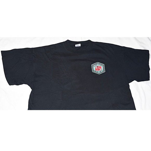Quiksilver Vintage 90s Logo Design T-Shirt (Front & Back) - Picture 4 of 9